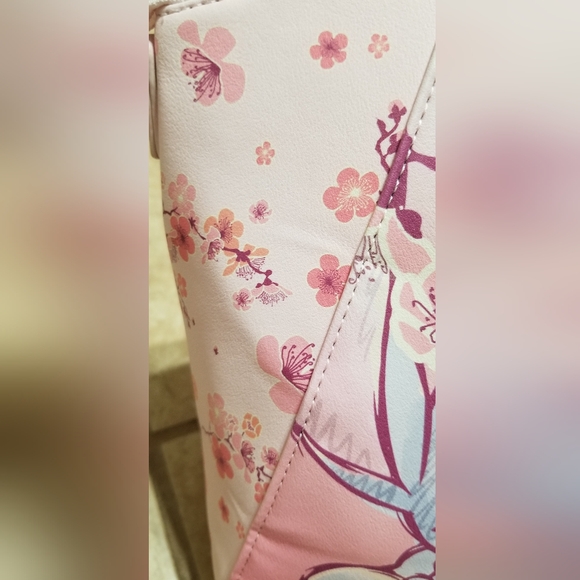 Loungefly Disney Stitch Cherry Blossom Satchel - Picture 3 of 5